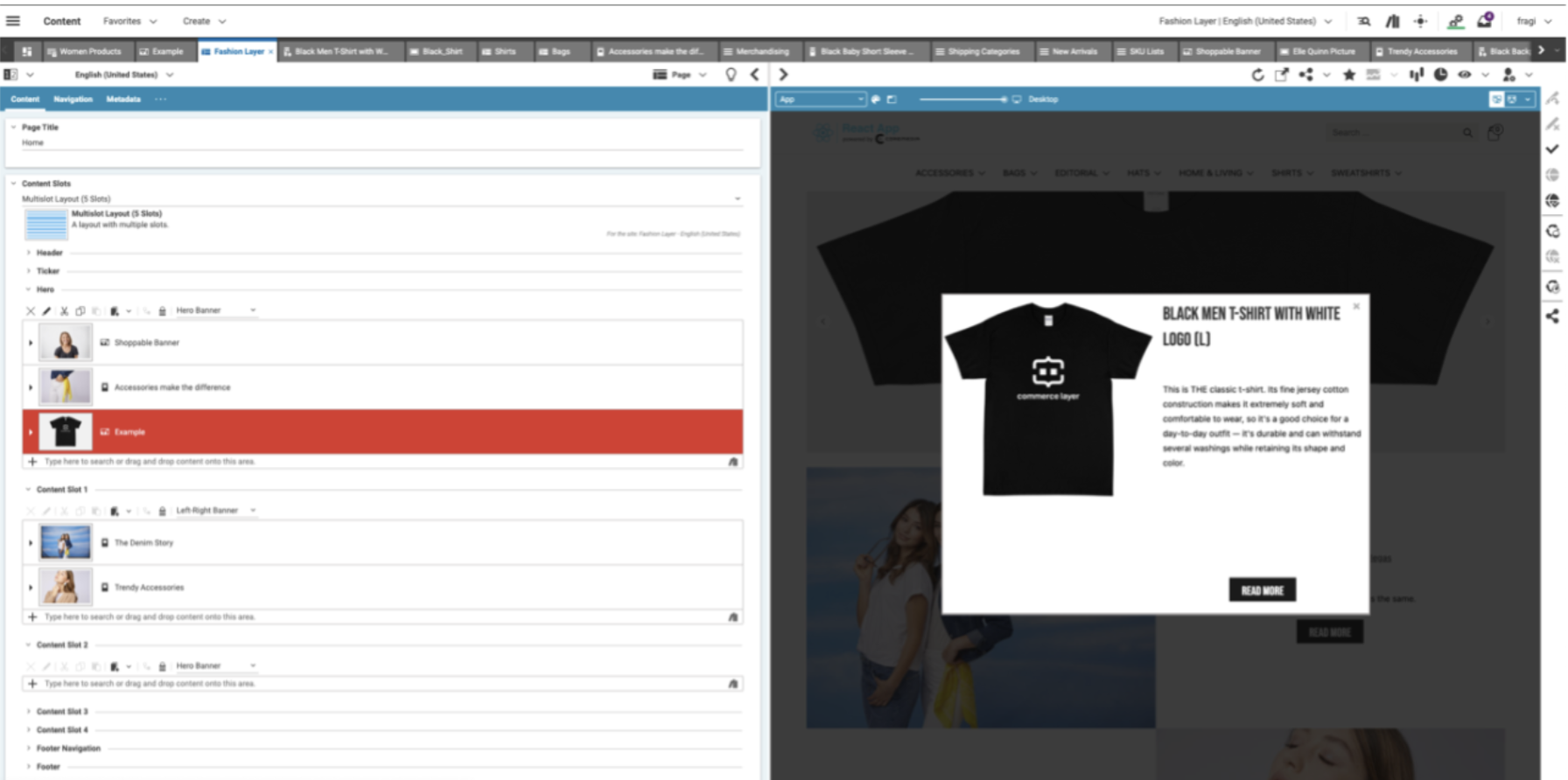 Integrating CoreMedia with Commerce Layer