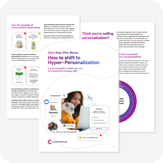 How to shift to Hyper-Personalization