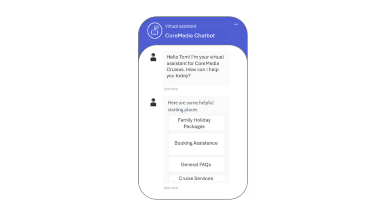 Chatbot assistance window