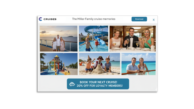Special discount to engage vacationers