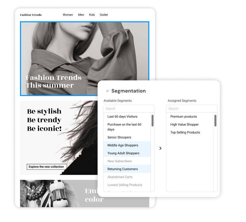 Native Personalization CoreMedia
