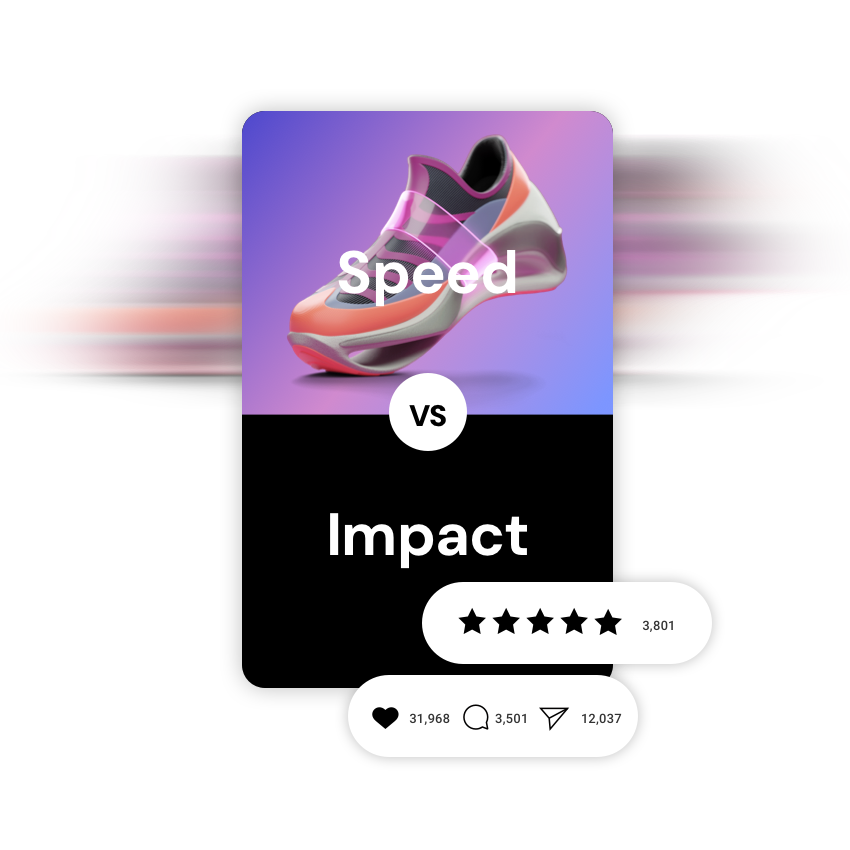 Speed vs impact