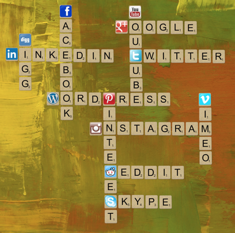 Picture of scrabble game